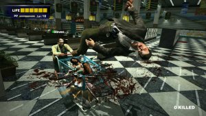 Dead Rising - Steven with his shopping trolley